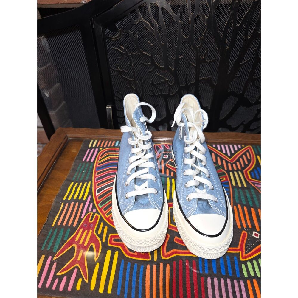 Converse Chuck Taylor All Star High Top Blue Canvas Mens 6 Womens 8 EU 39 NWOB - Picture 9 of 12